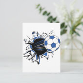 Carte Postale soccer (Debout devant)