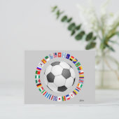 CARTE POSTALE SOCCER (Debout devant)