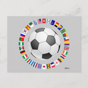 CARTE POSTALE SOCCER