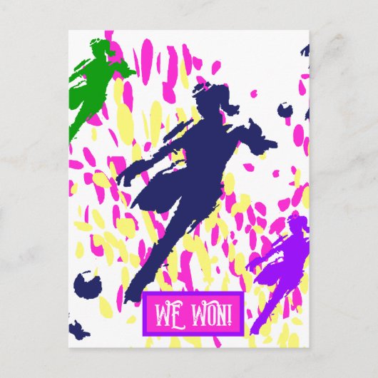 CARTE POSTALE SOCCER (Devant)