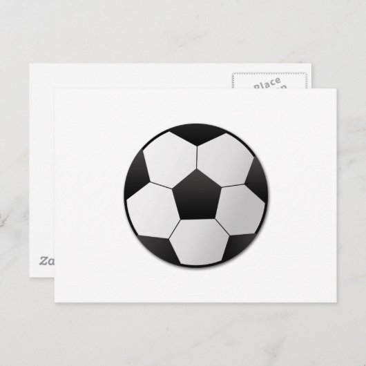 Carte Postale Soccer (Devant / Derrière)