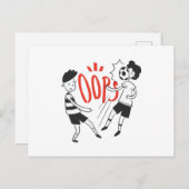 Carte Postale soccer (Devant / Derrière)