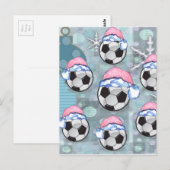 CARTE POSTALE SOCCER BALLS (Devant / Derrière)