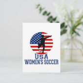 Carte Postale Soccer féminin des États-Unis (Debout devant)