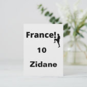 Carte Postale Soccer France, personnalisable (Debout devant)