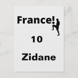 Carte Postale Soccer France, personnalisable