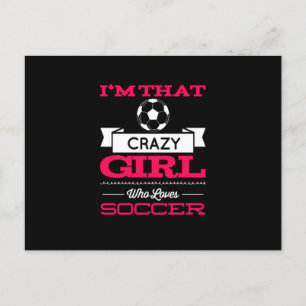 Carte Postale Soccer Sport Hobby Gym Athlète