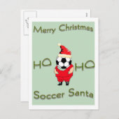 carte postale soccersanta (Devant / Derrière)