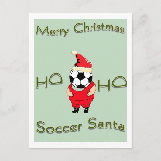 carte postale soccersanta (Devant)