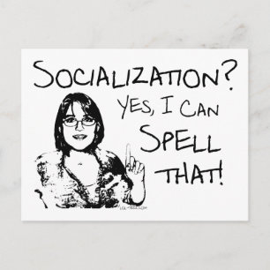 Carte Postale Socialisation de l'orthographe