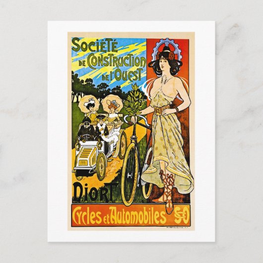 Carte Postale Société de construction de l'Ouest - Diort (Devant)