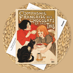 Carte Postale Société Française de Thé Publicité Théophile Stein