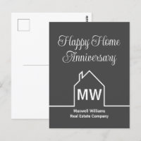 Société immobilière Happy Home Anniversary grise