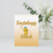Carte Postale Sociologie Chick (Debout devant)