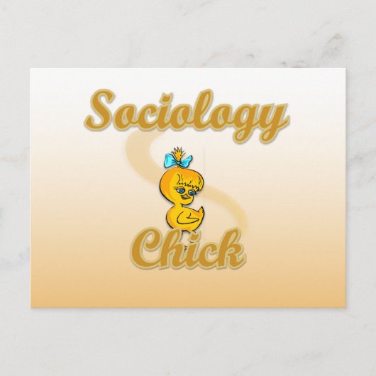 Carte Postale Sociologie Chick (Devant)
