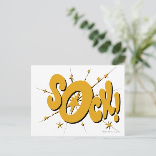 CARTE POSTALE SOCK ! (Debout devant)