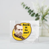 Carte Postale Sock it to me... (Debout devant)