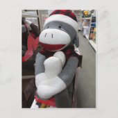 Carte Postale Sock Monkey (Devant)