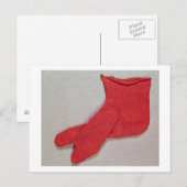 Carte Postale Sock, une paire d'Egypte, perio égypto-romaine (Devant / Derrière)