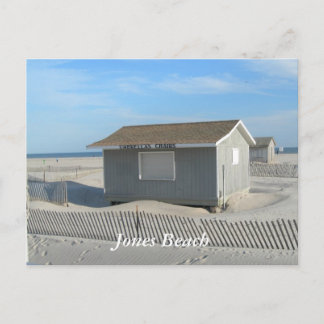 Carte Postale Socle parapluie de Jones Beach