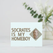 Carte Postale Socrate est mon garçon (Debout devant)