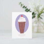 Carte Postale Soda au chocolat (Debout devant)