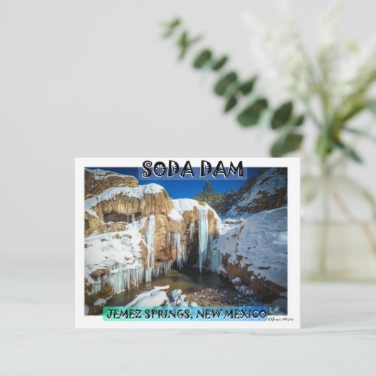 Carte postale Soda Dam (Debout devant)