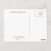 Carte Postale Soda Girl (Dos)