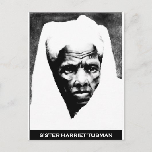 Carte Postale Soeur Harriet Tubman (Devant)