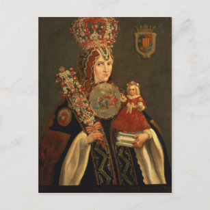 Carte Postale Soeur Juana, Grande fille de D. de Cortes
