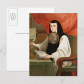 Carte Postale Soeur Juana Ines de la Cruz (Devant / Derrière)
