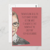 Carte Postale Sœurisme - Ruth (Devant / Derrière)