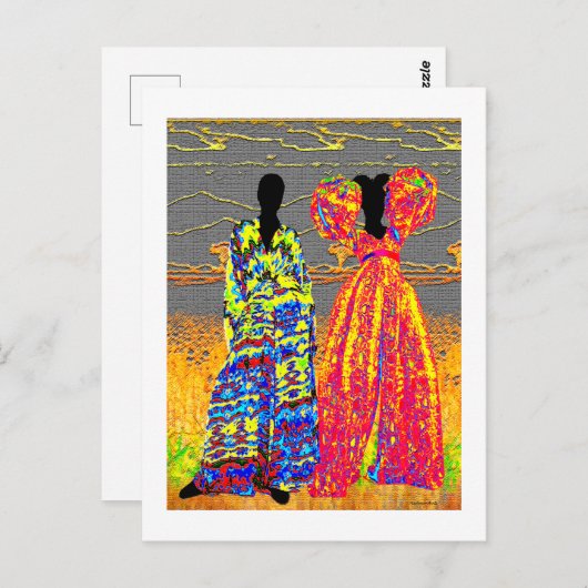 Carte Postale Soeurs (Devant / Derrière)