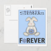 Carte postale Soeurs (Devant / Derrière)