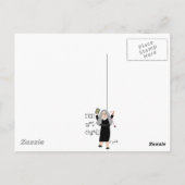 Carte Postale Soeurs 50e Jubilé—Cadeaux de design floral (Dos)