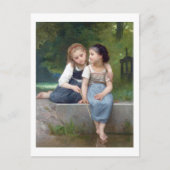 Carte Postale Soeurs, Bouguereau (Devant)