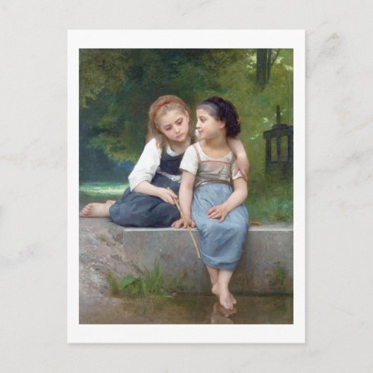 Carte Postale Soeurs, Bouguereau (Devant)