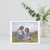 Carte Postale Soeurs, Bouguereau (Debout devant)