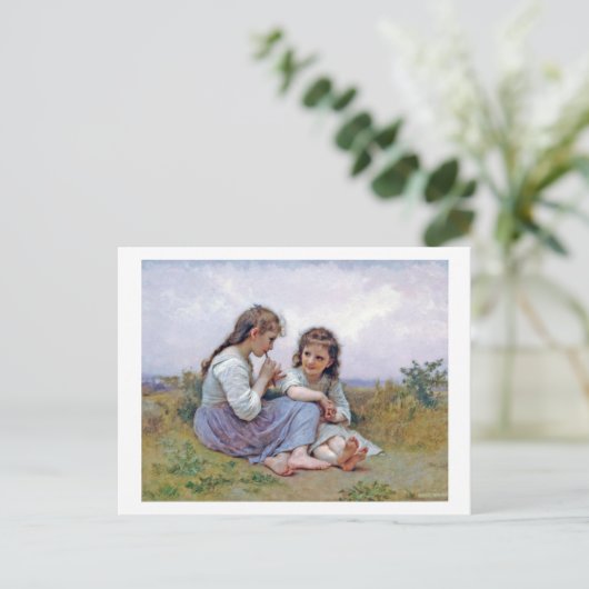 Carte Postale Soeurs, Bouguereau (Debout devant)