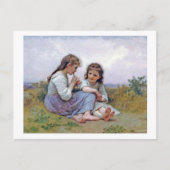 Carte Postale Soeurs, Bouguereau (Devant)