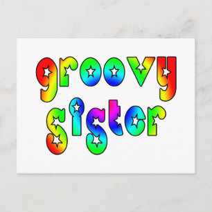 Carte Postale Soeurs cool Anniversaires Noël : Soeur super