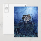 Carte Postale Soeurs de la mer (Devant / Derrière)