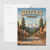 Carte Postale Sœurs Oregon (Devant / Derrière)