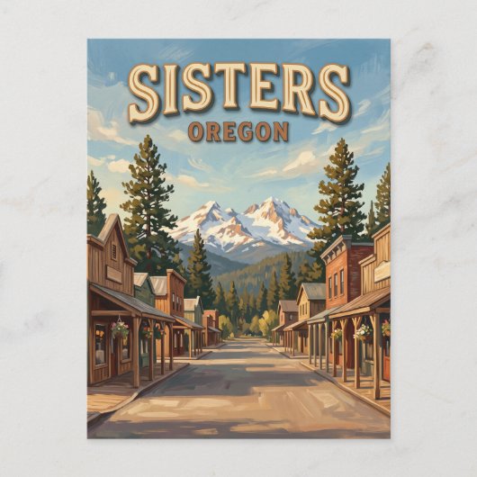 Carte Postale Sœurs Oregon (Devant)