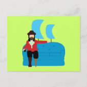 Carte Postale Sofa Pirate (Devant)