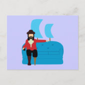 Carte Postale Sofa Pirate (Devant)