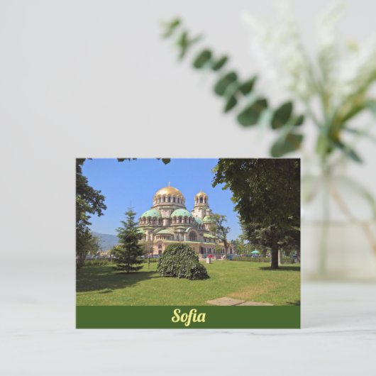Carte Postale Sofia (Debout devant)
