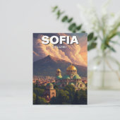 Carte Postale Sofia Bulgaria Travel (Debout devant)