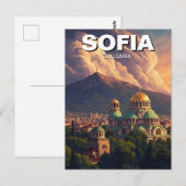 Carte Postale Sofia Bulgaria Travel (Devant / Derrière)