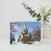 Carte Postale Sofia Church, Stockholm, Photo O... (Debout devant)